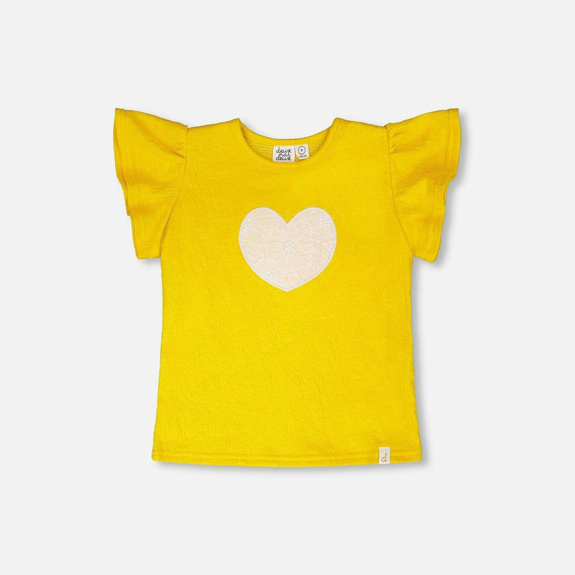Crinkle Jersey Top