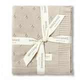 Organic Cotton Pointelle Baby Blanket