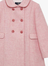 Classic Coat in Pale Pink