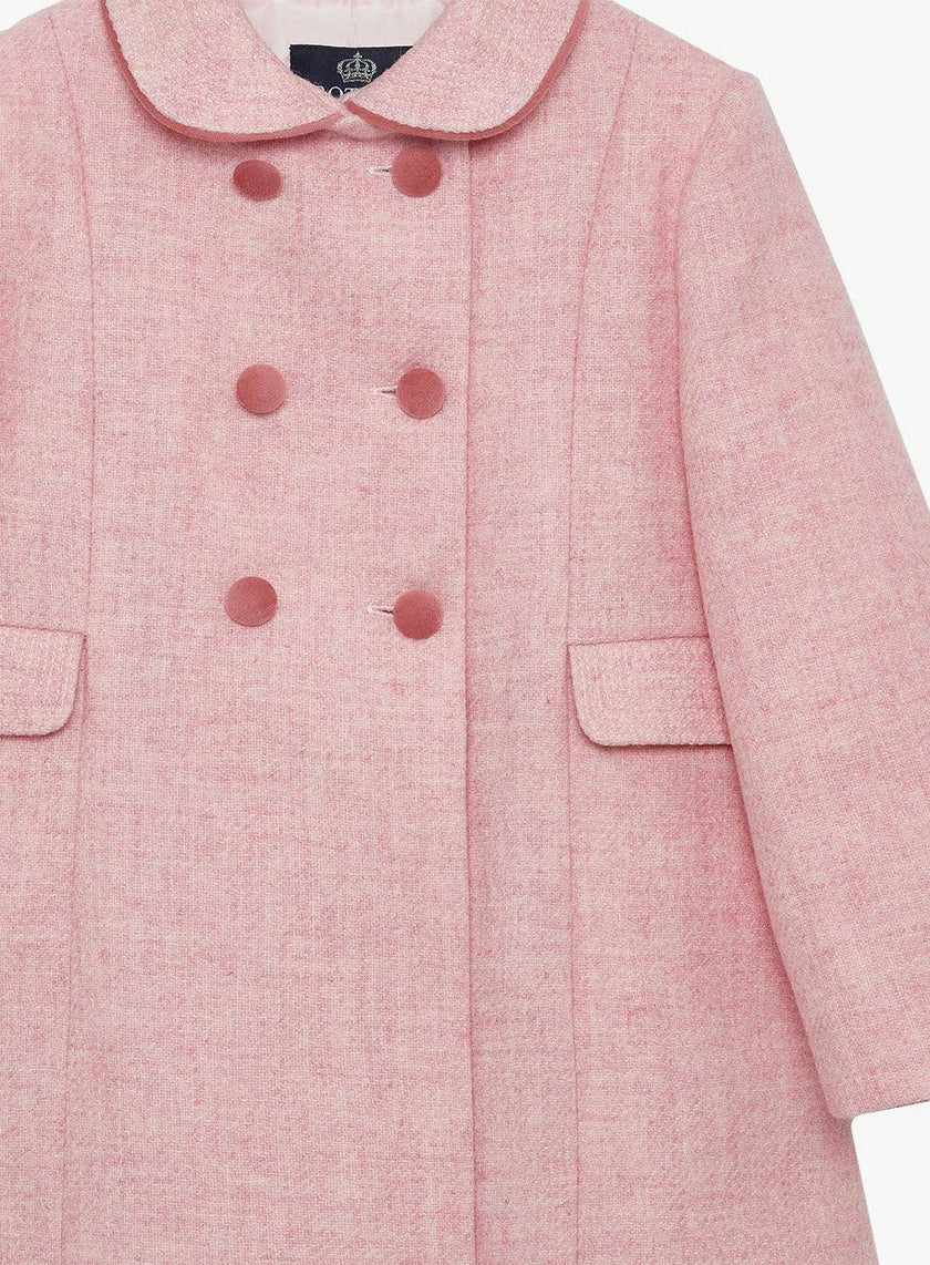 Classic Coat in Pale Pink