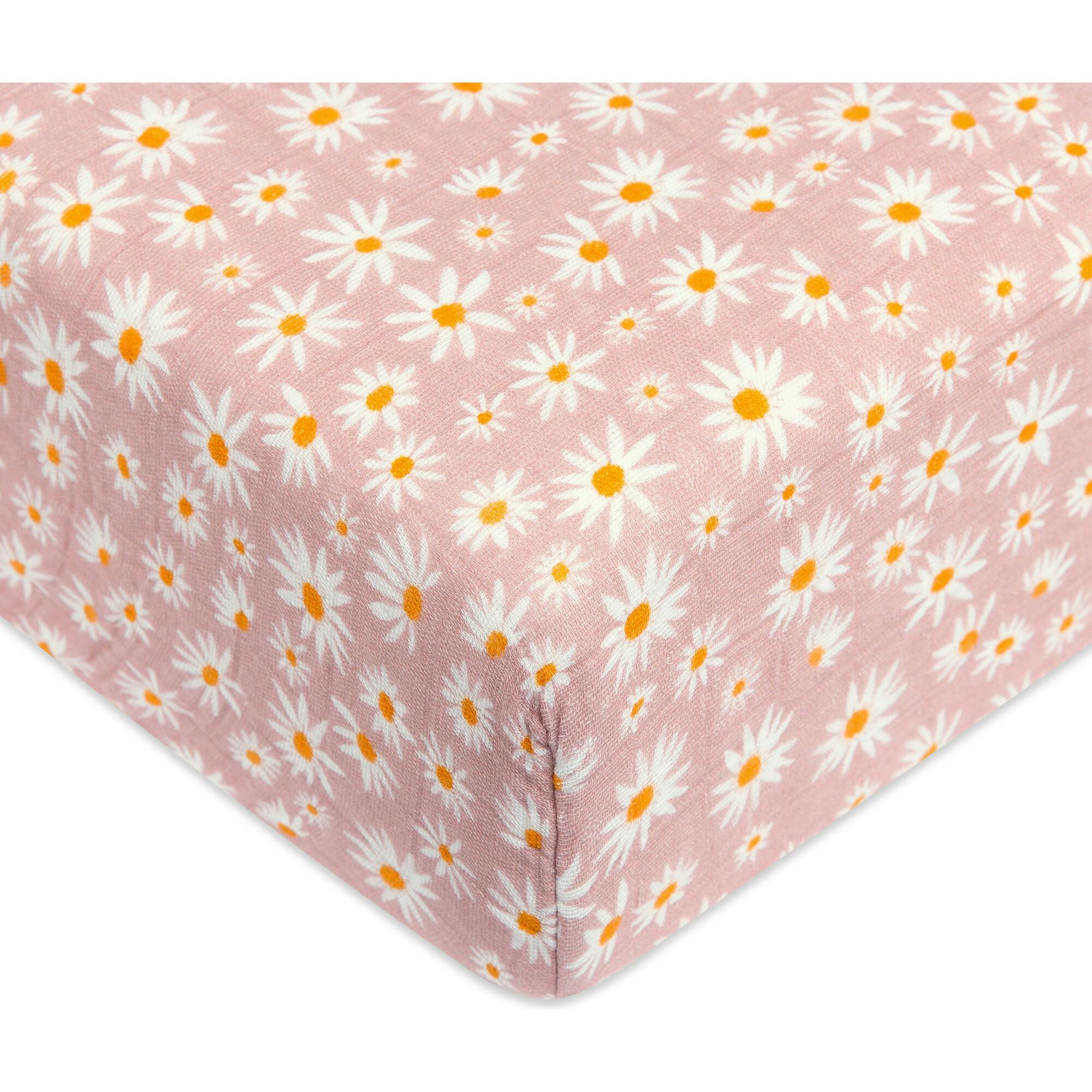 Organic Muslin Cotton Crib Sheet