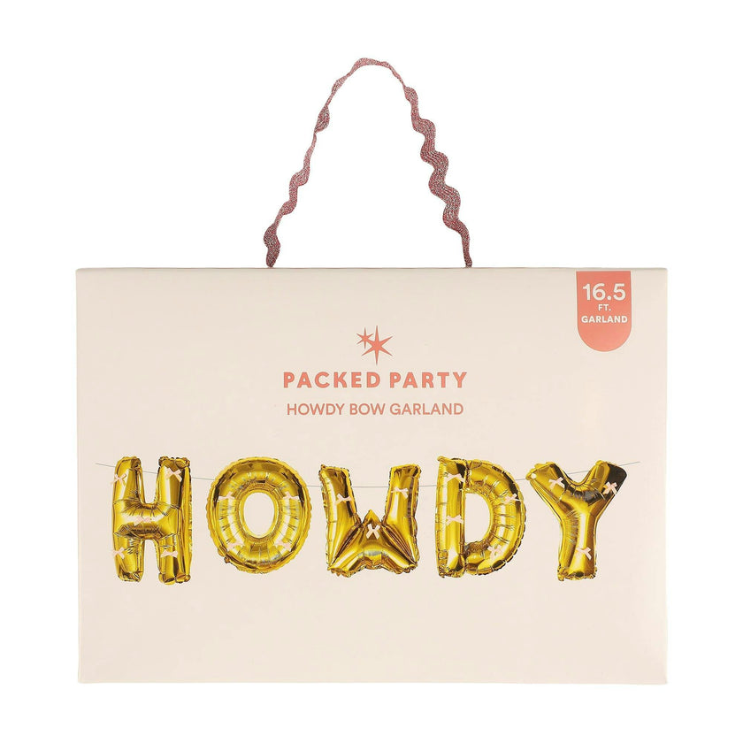 Howdy Darling Balloon Banner