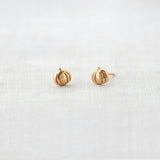 Pumpkin Stud Earrings