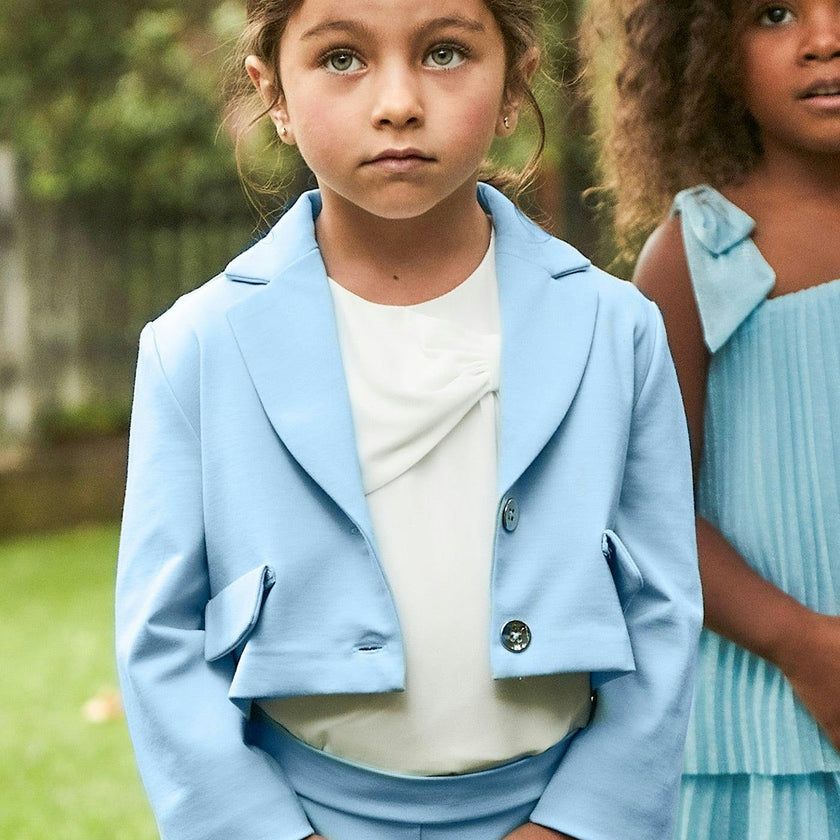Cropped Sky Jacket