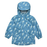 Recycled Waterproof Raincoat, Blue