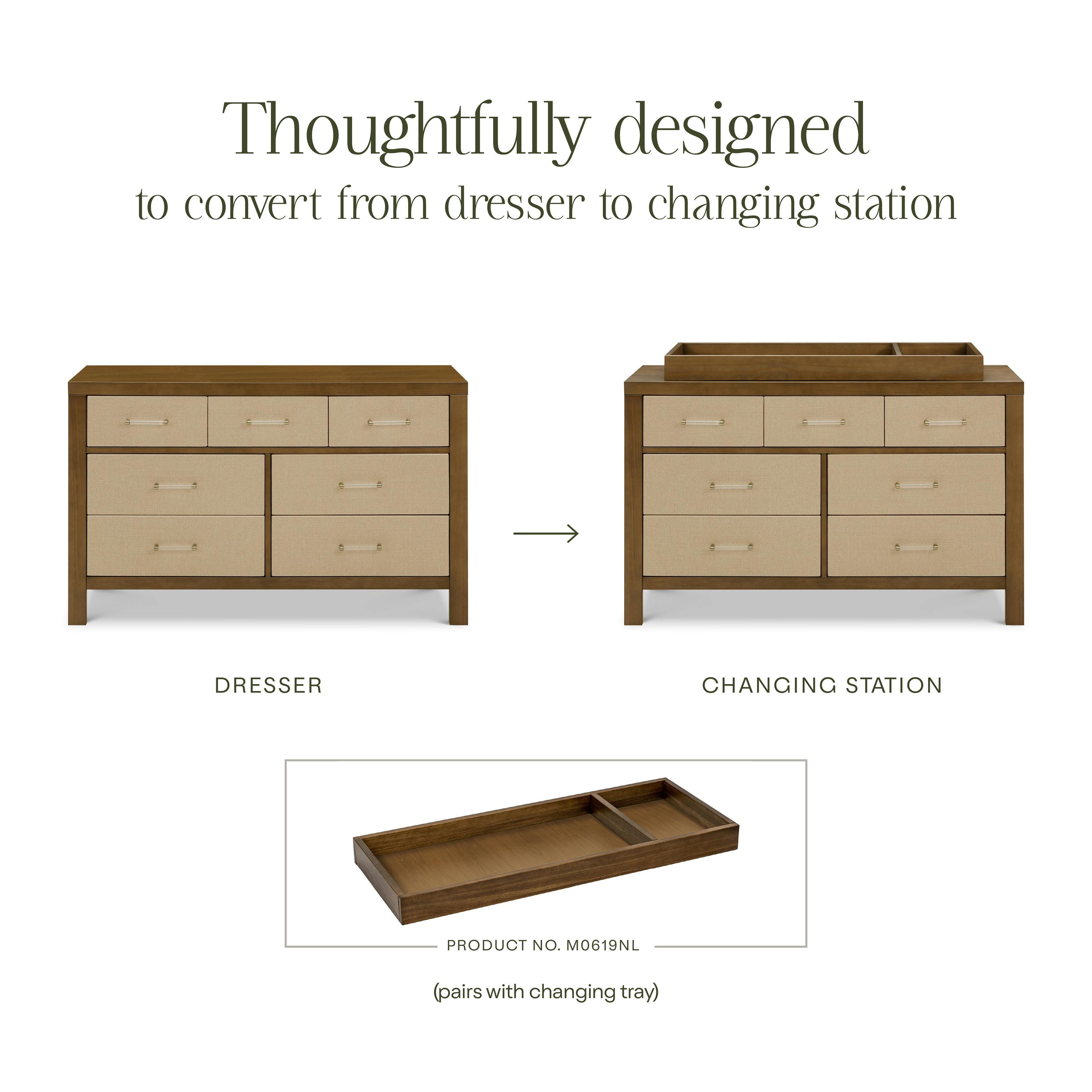 Eloise 7-Drawer Wide Assembled Dresser (56