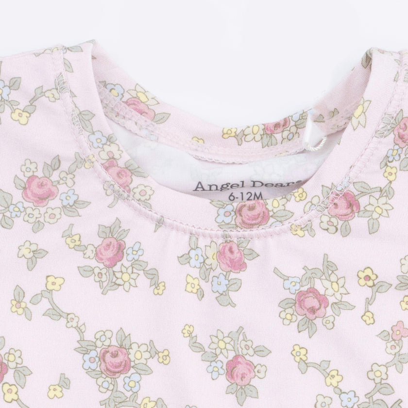 Edith's Rose Garden - Short Sleeve Loungewear Set