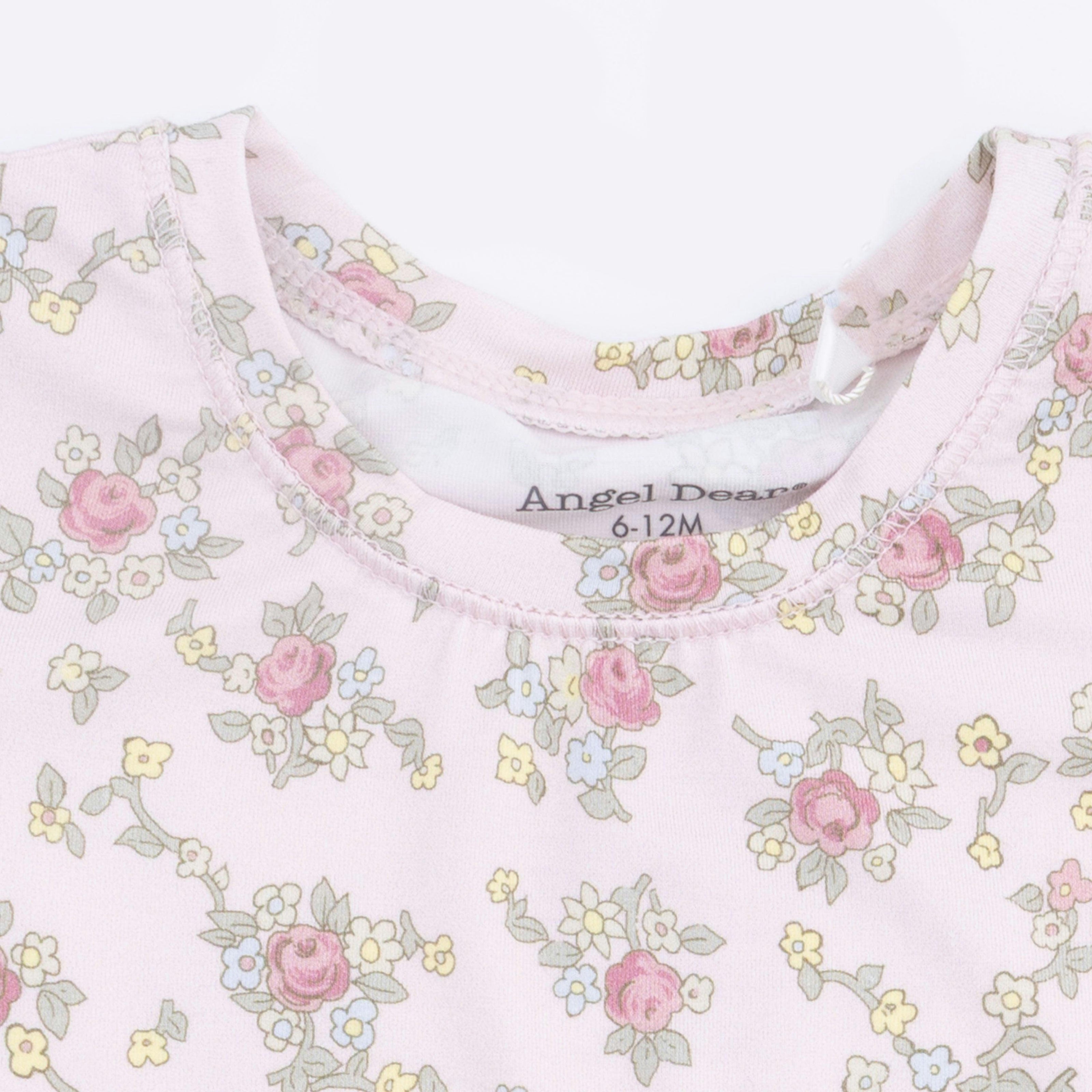 Edith's Rose Garden - Short Sleeve Loungewear Set