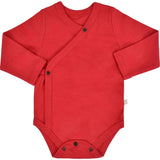 long bodysuit | scarlet red