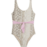 Belted Bow One Piece, Prints