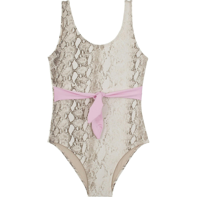 Belted Bow One Piece, Prints