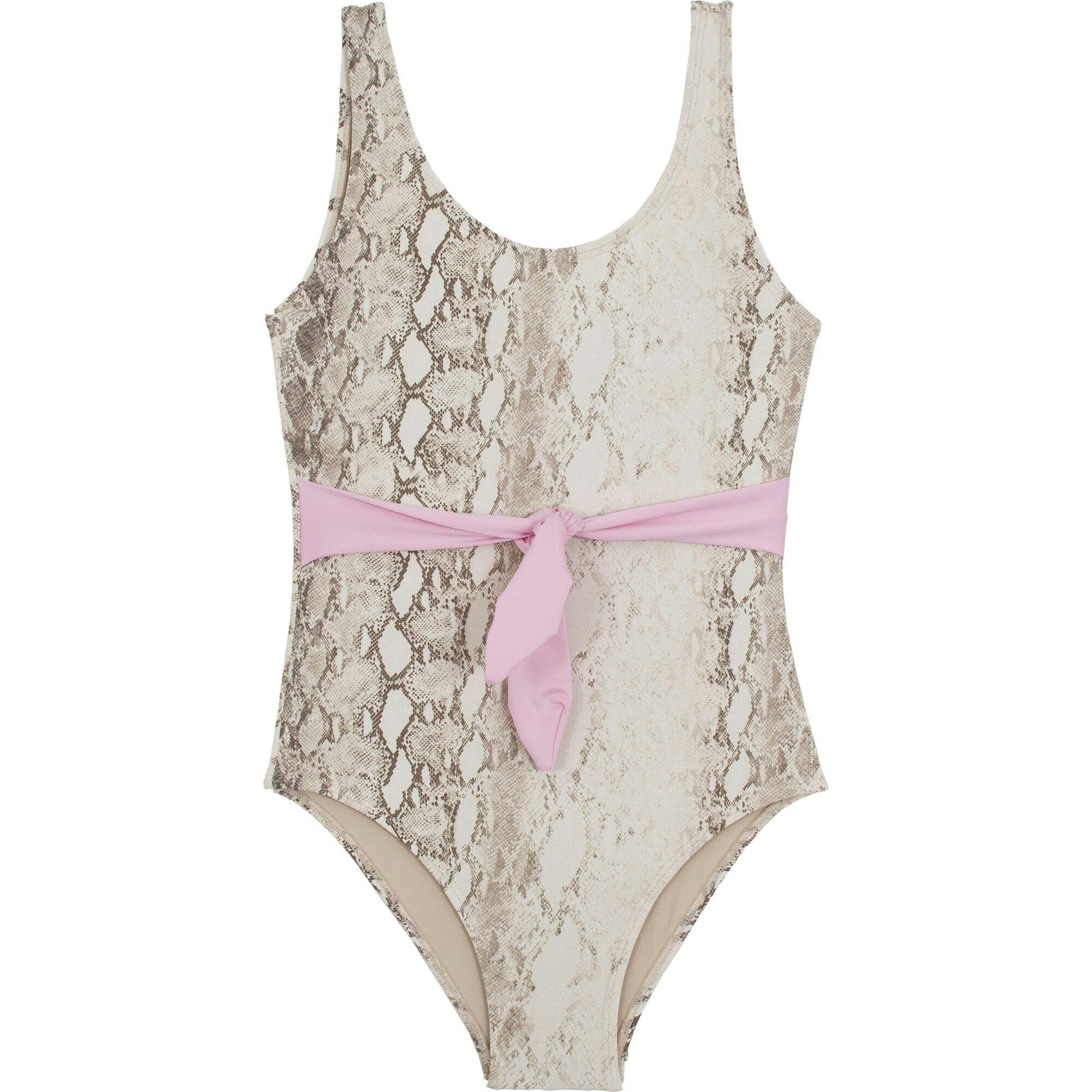 Belted Bow One Piece, Prints