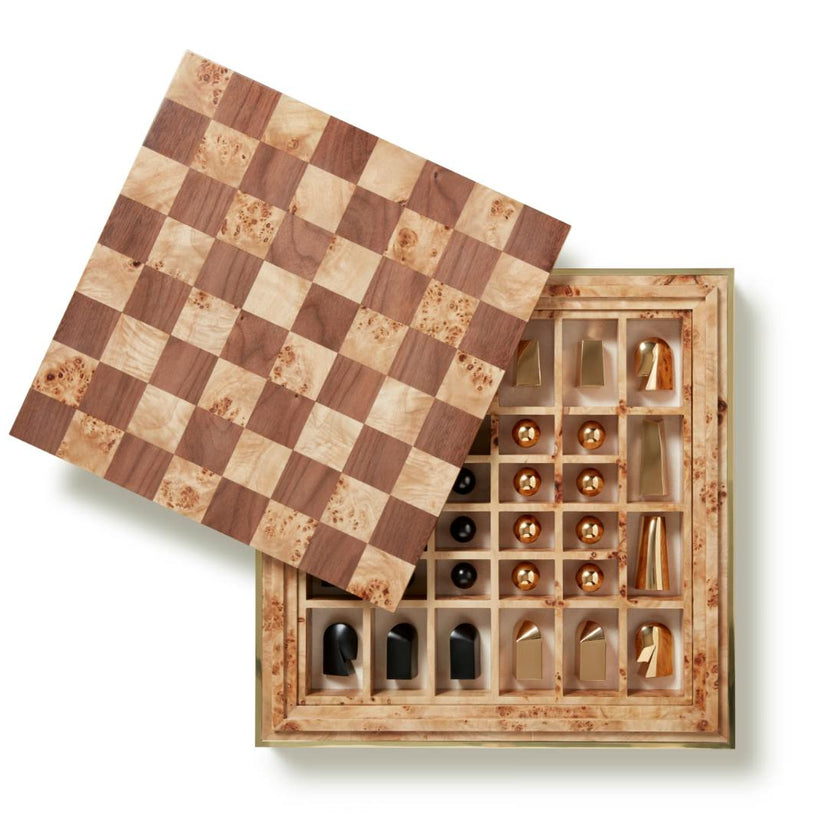 Shagreen Chess Set