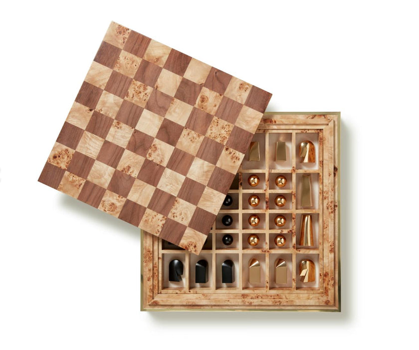 Shagreen Chess Set