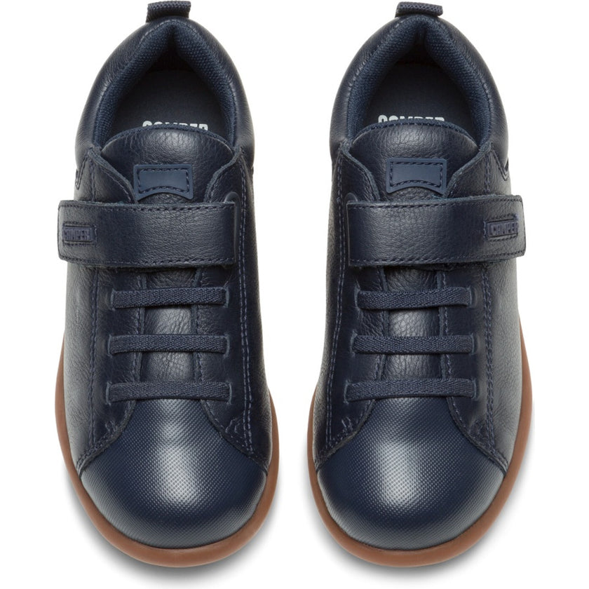 Kids Pelotas Ariel Leather Sneaker, Blue