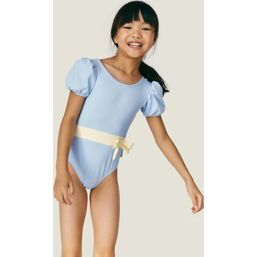 Mipounet SS26 Alba, Swimwear Ecru Blue Sky