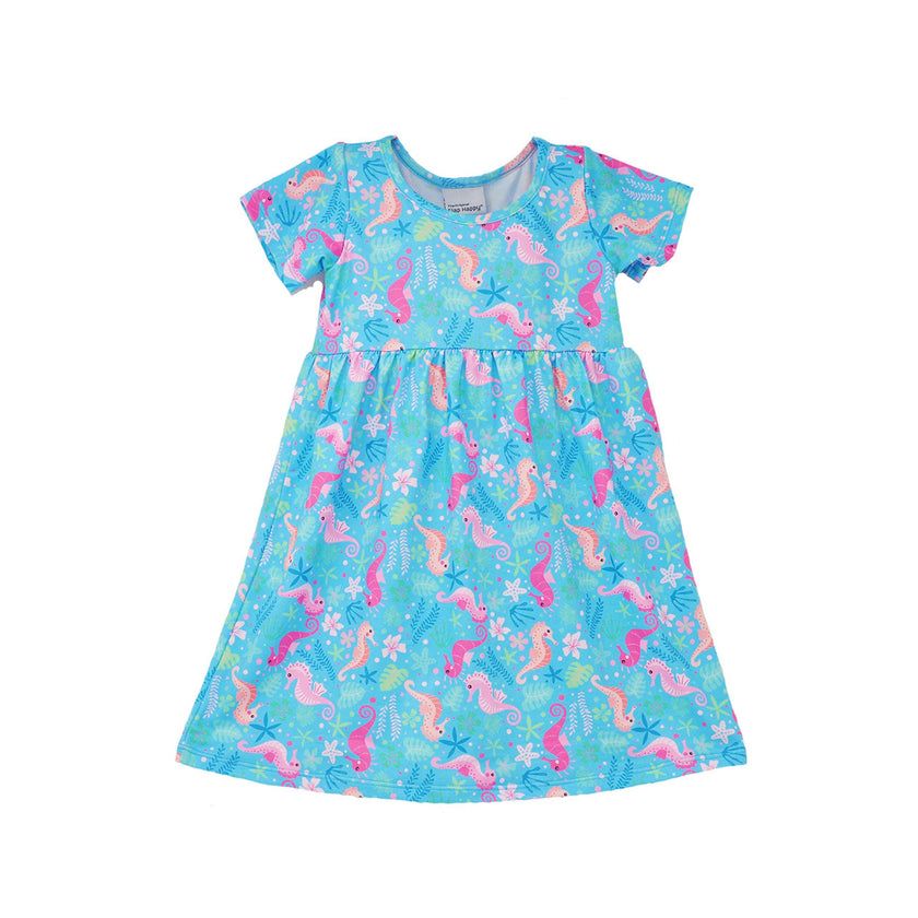 UPF 50+ Laya Short Sleeve Tee Dress