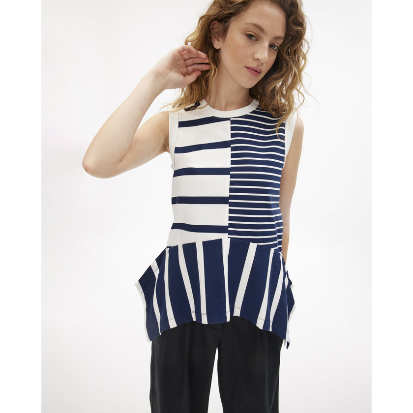 Chantel Top, Stripes