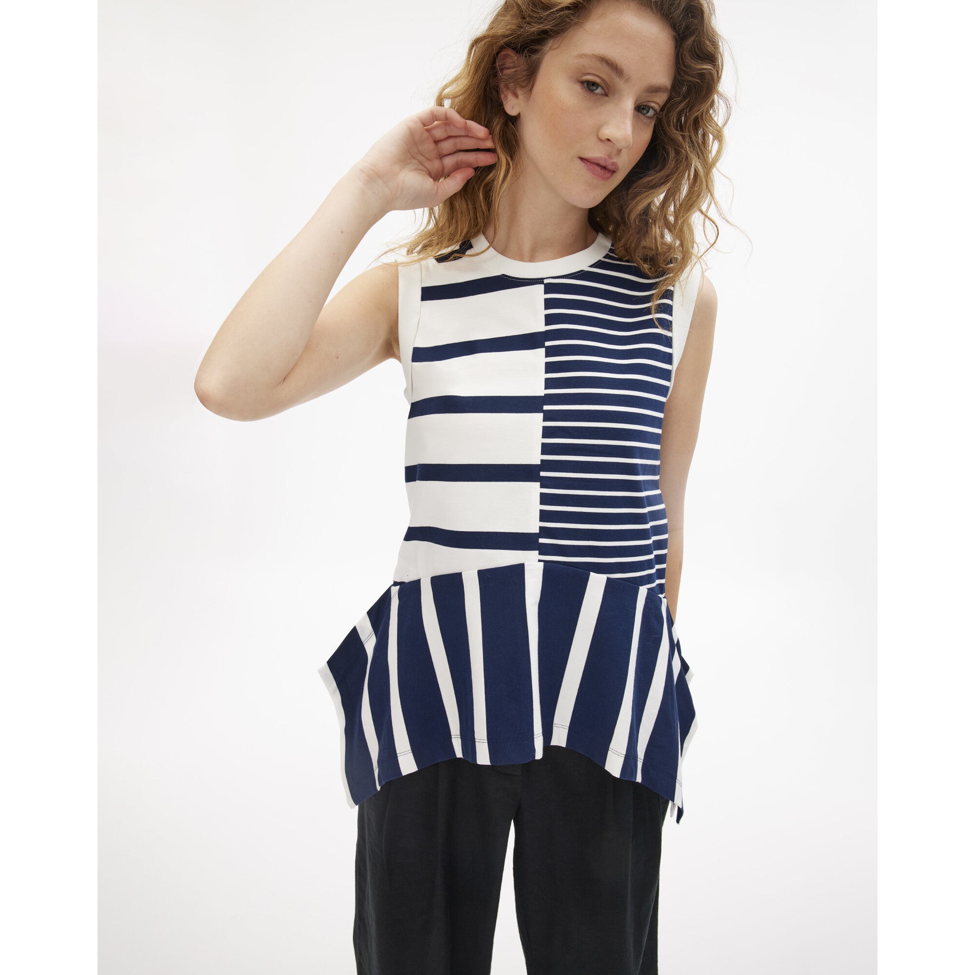 Chantel Top, Stripes