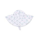 Golf Trellis Pink - Wide Brim Sun Hat