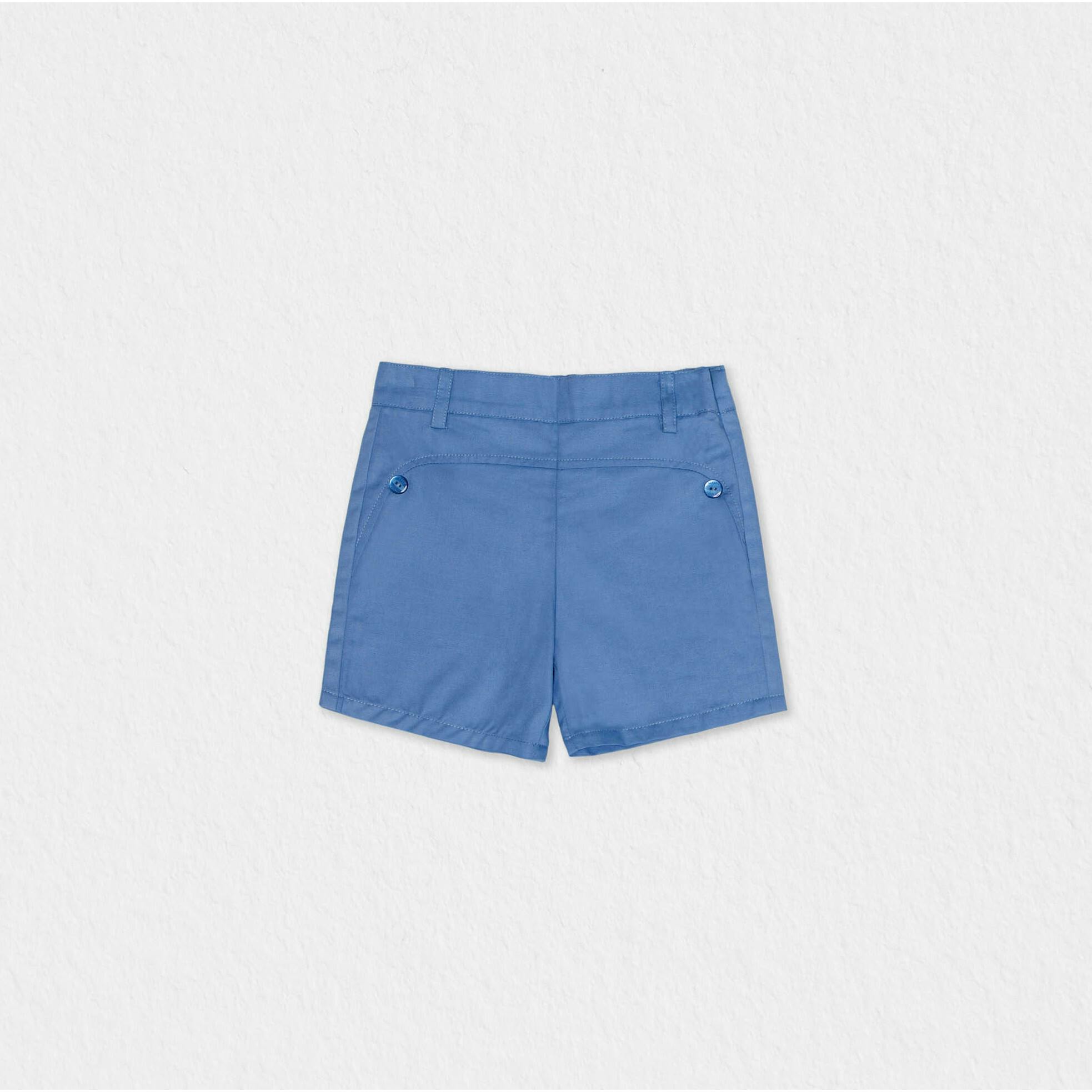 Denis Baby Shorts Gabardine, Blue