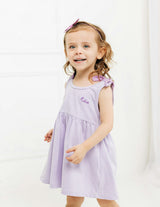 Custom Embroidered Stripe Dress