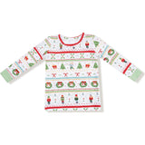 Nutcracker Fair Isle - Long Sleeve Loungewear Set