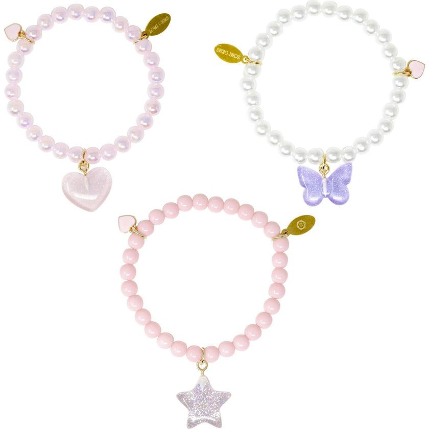 Star & Heart Bracelet Set
