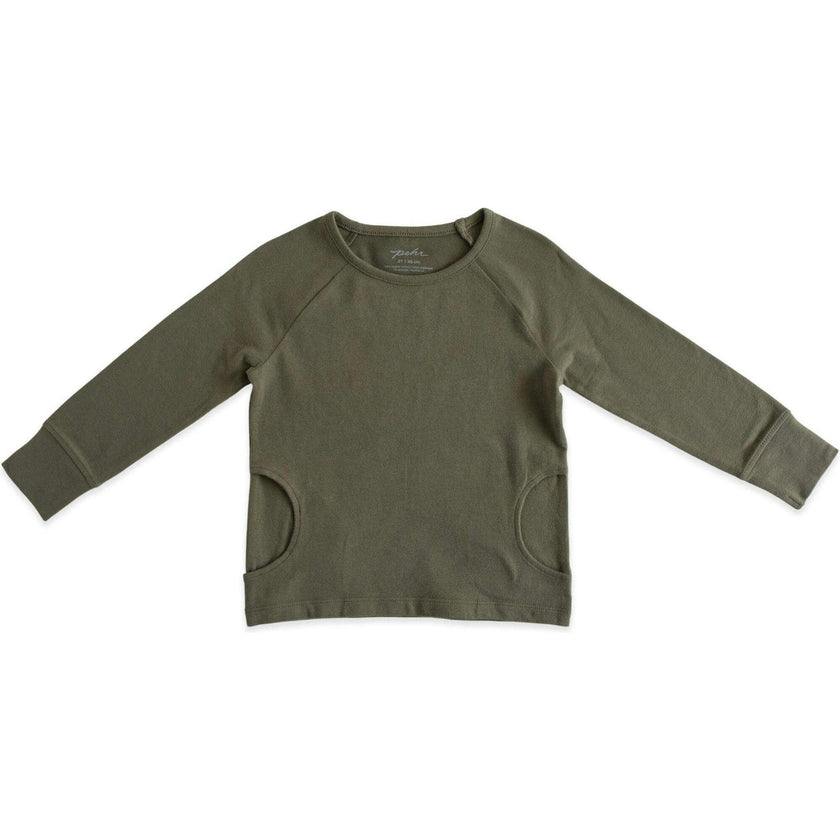 Essentials Top - Olive