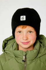 Winter Knit Hat Black