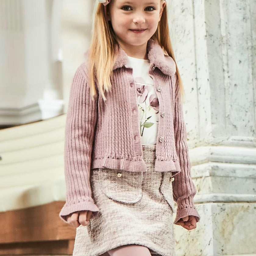 Girl Tweed Skort