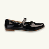 Aria Ballet Flat | Black Patent Leather