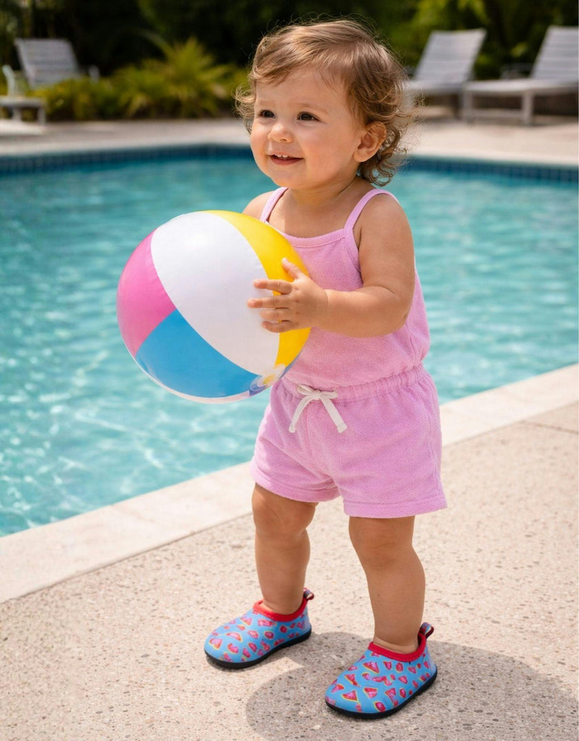 What A Melon Aqua Shoes in Light Blue