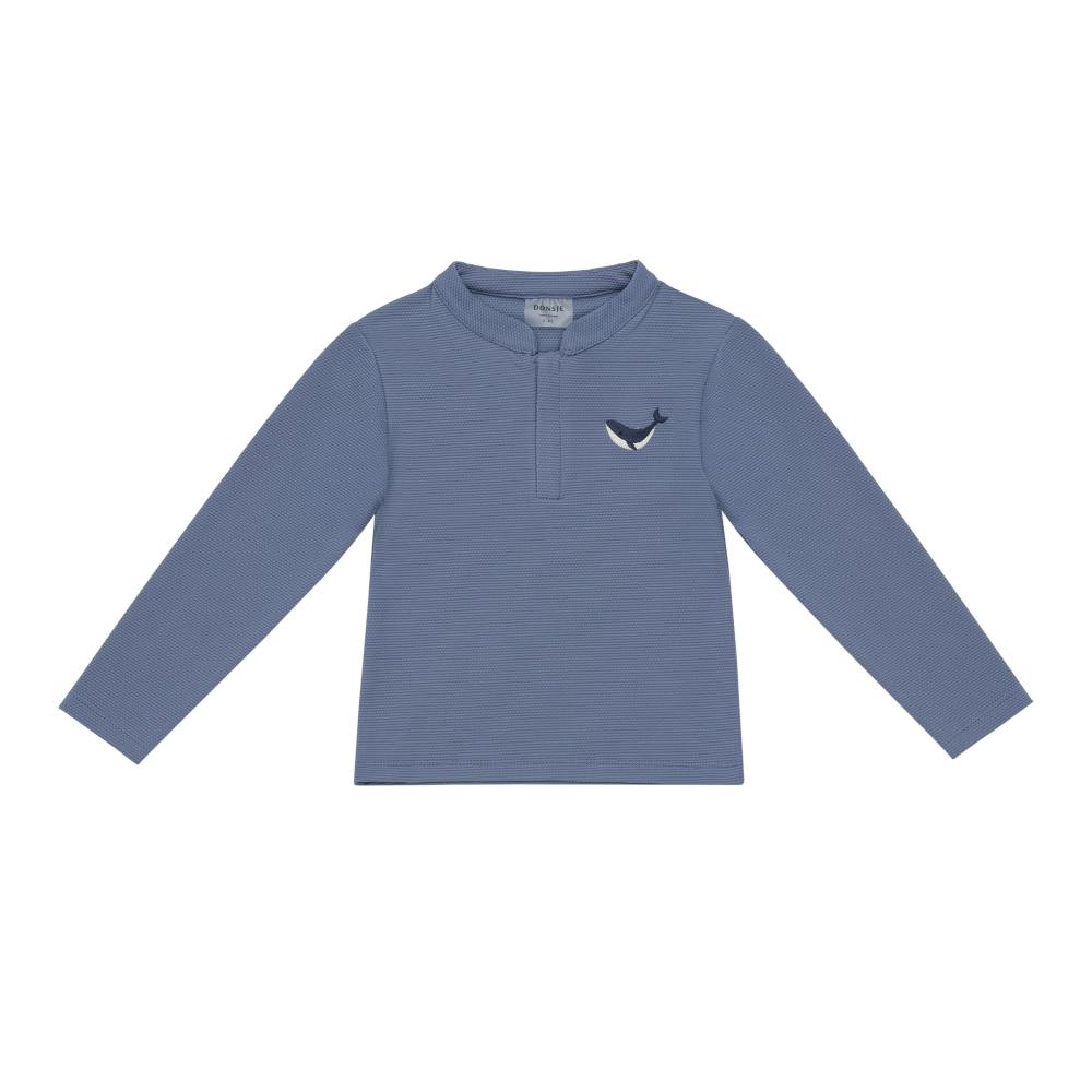 Harvie Swim Shirt | Whale | Royal Blue