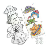 Sun Sparkles Gem Suncatcher Kit - Cosmic Fun - 4 Designs