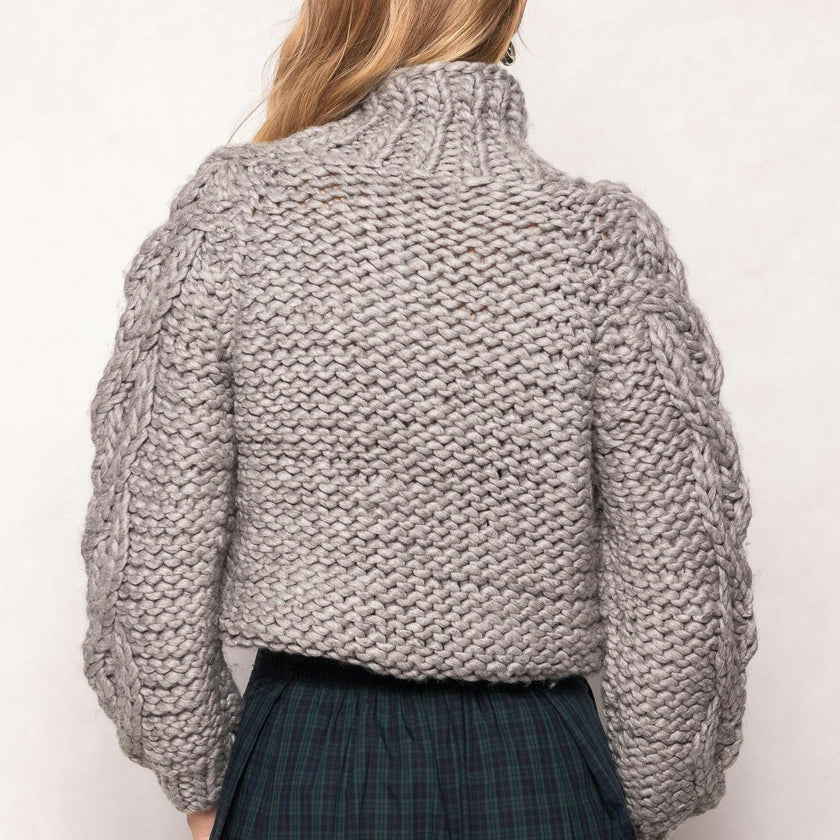 Allegra Sweater in Gray