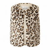 Leopard Faux Fur Vest