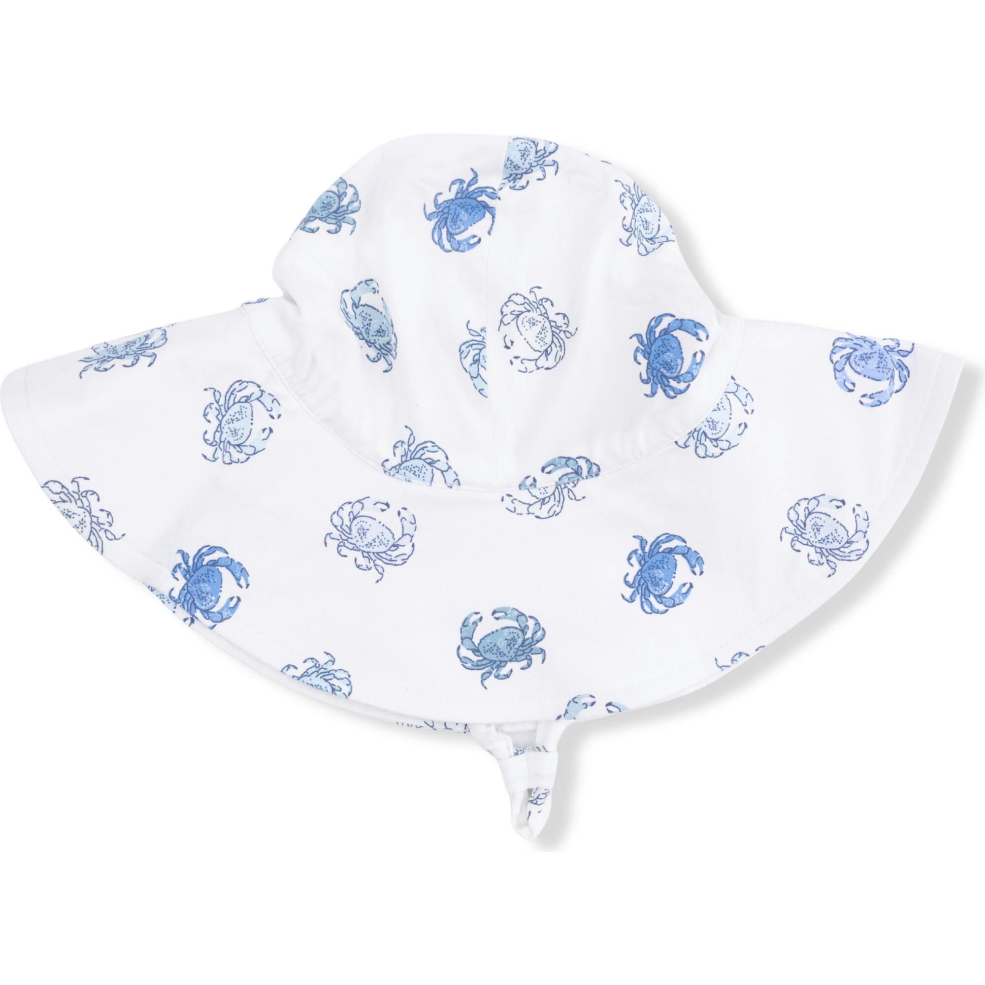 Blue Crabs - Wide Brim Sun Hat