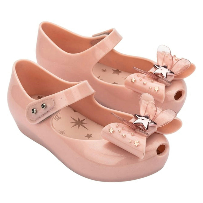 Glitter Pink Star Ballet Flat