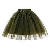 Floral Knit Vest & Tulle Skirt Set
