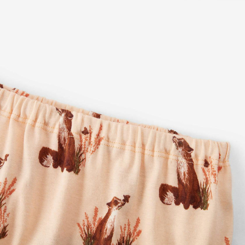 Floral Organic Cotton Dress & Bloomer Set