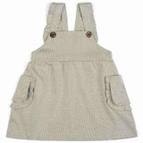 Grey Pinstripe Dress Overall