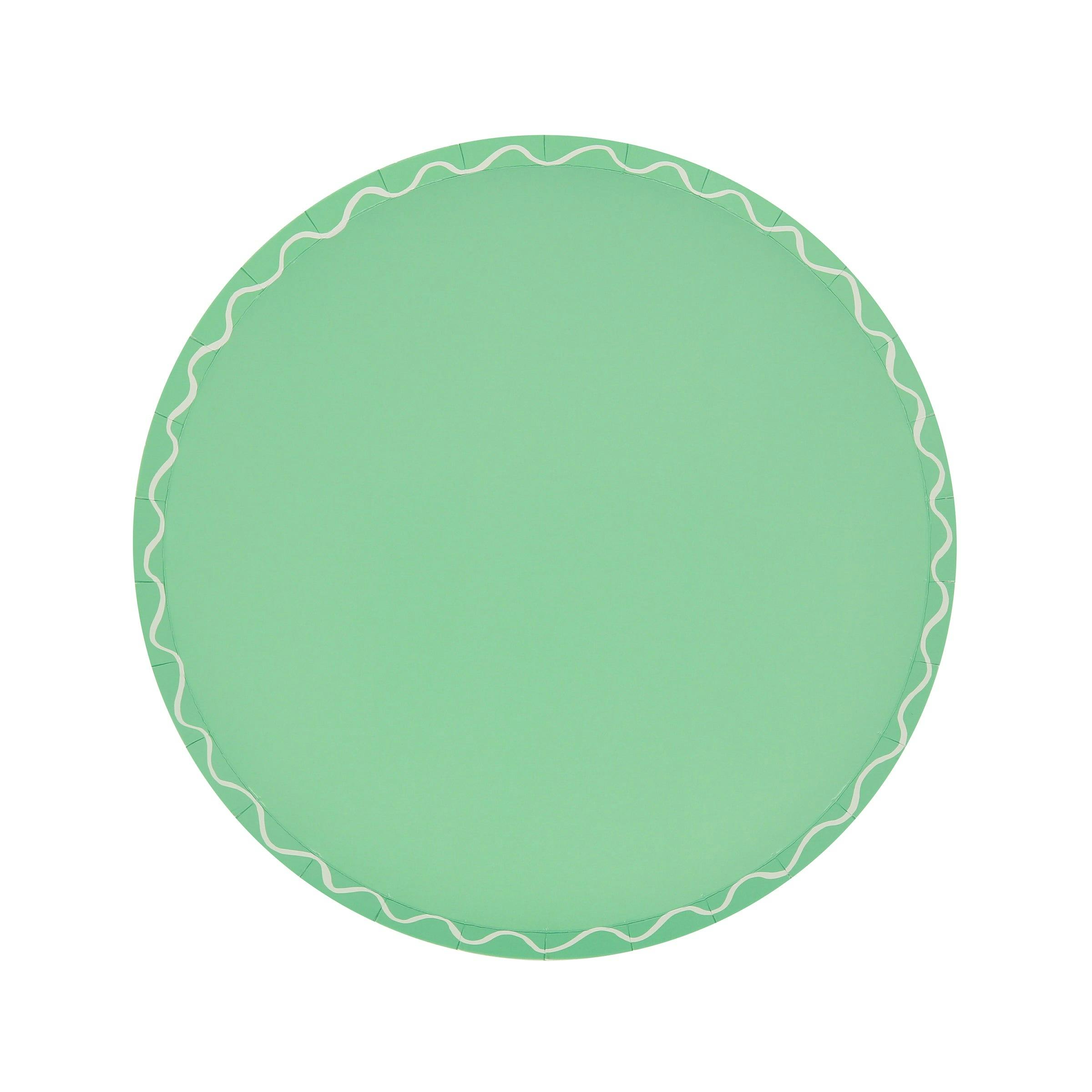 Mixed Wavy Line Side Plates