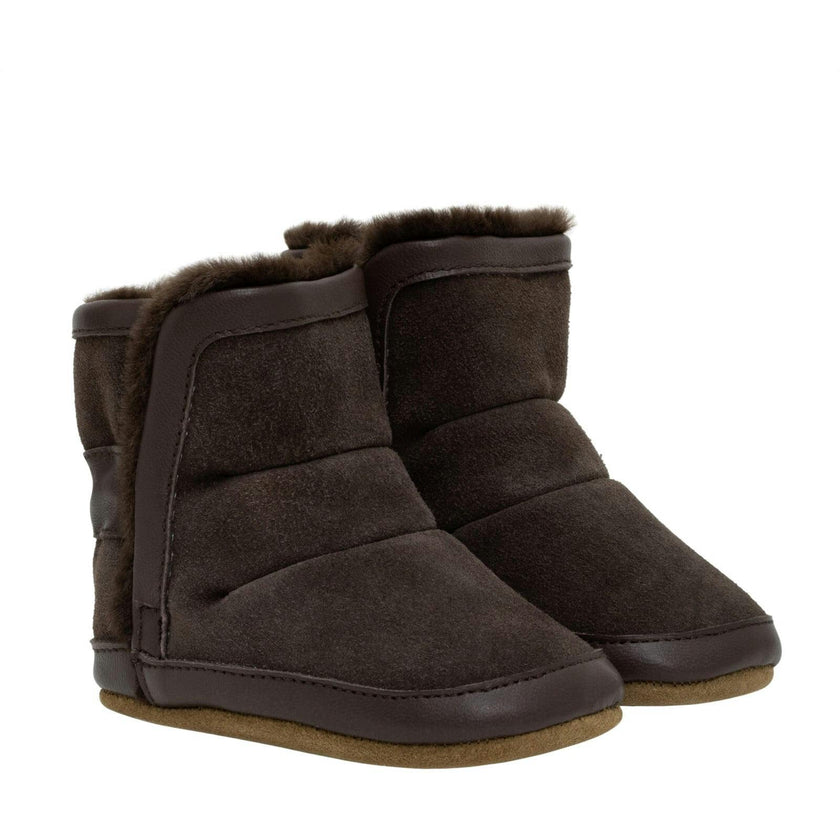 Cozy Cuff Brown Soft Sole Boot