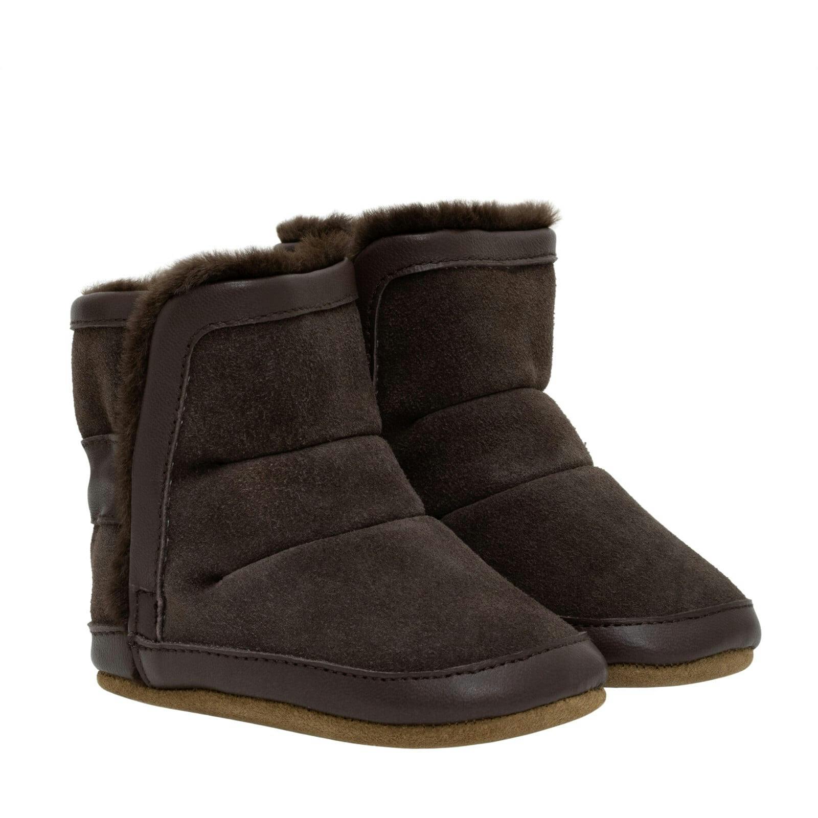Cozy Cuff Brown Soft Sole Boot