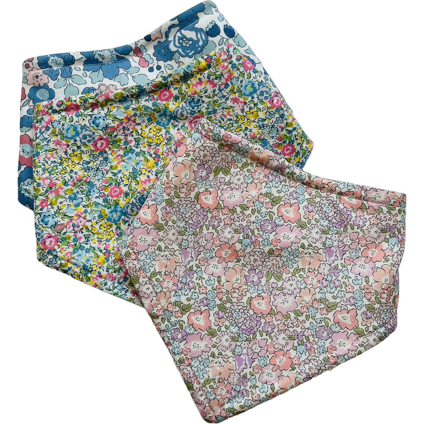 Liberty of London Baby Bandana Bib Pack of 3 - Floral