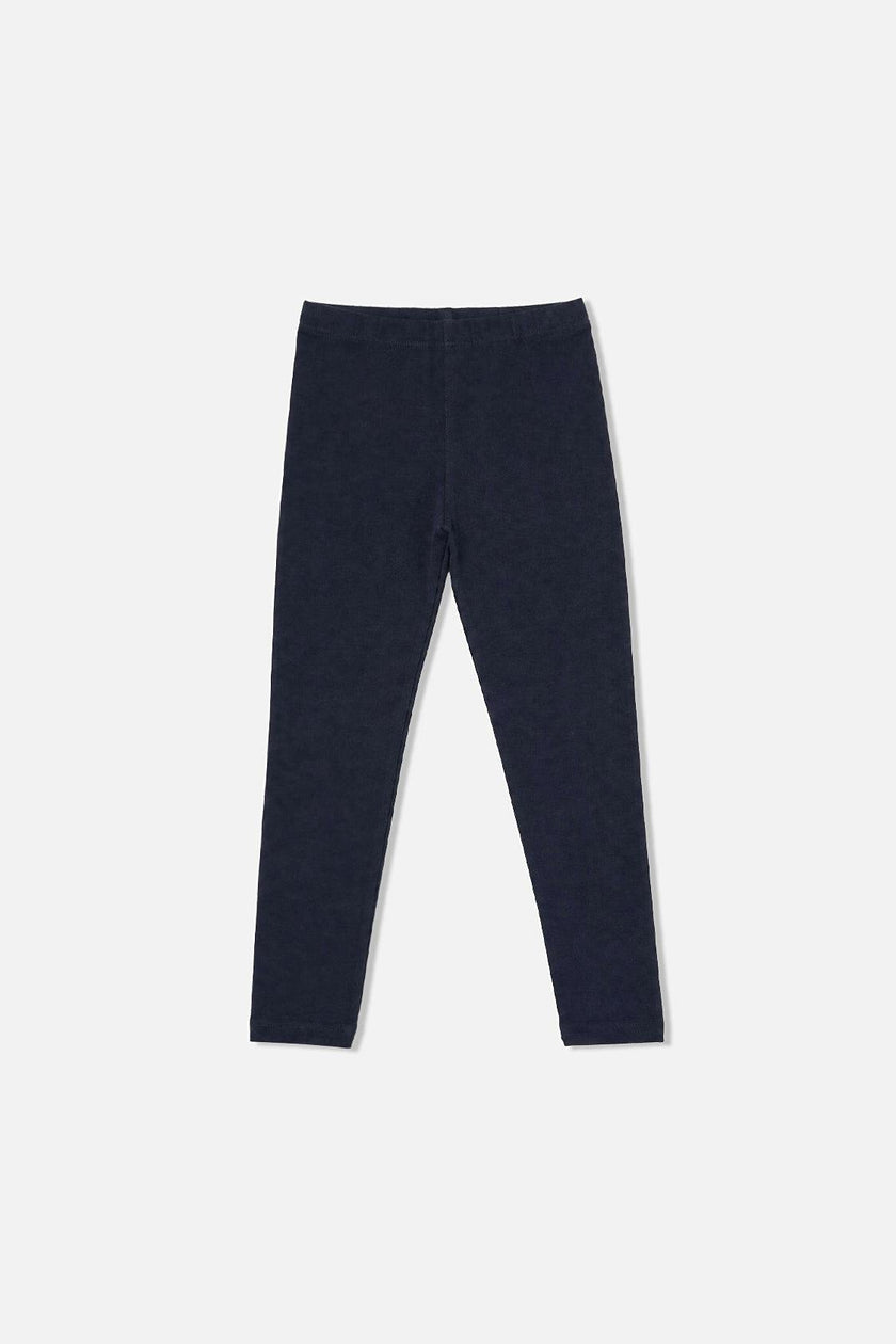 Rib Leggings Dark Blue