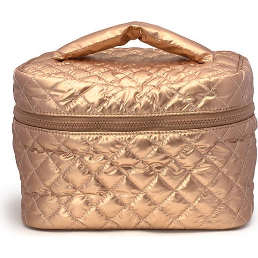 Gold Cosmetic Travel Case