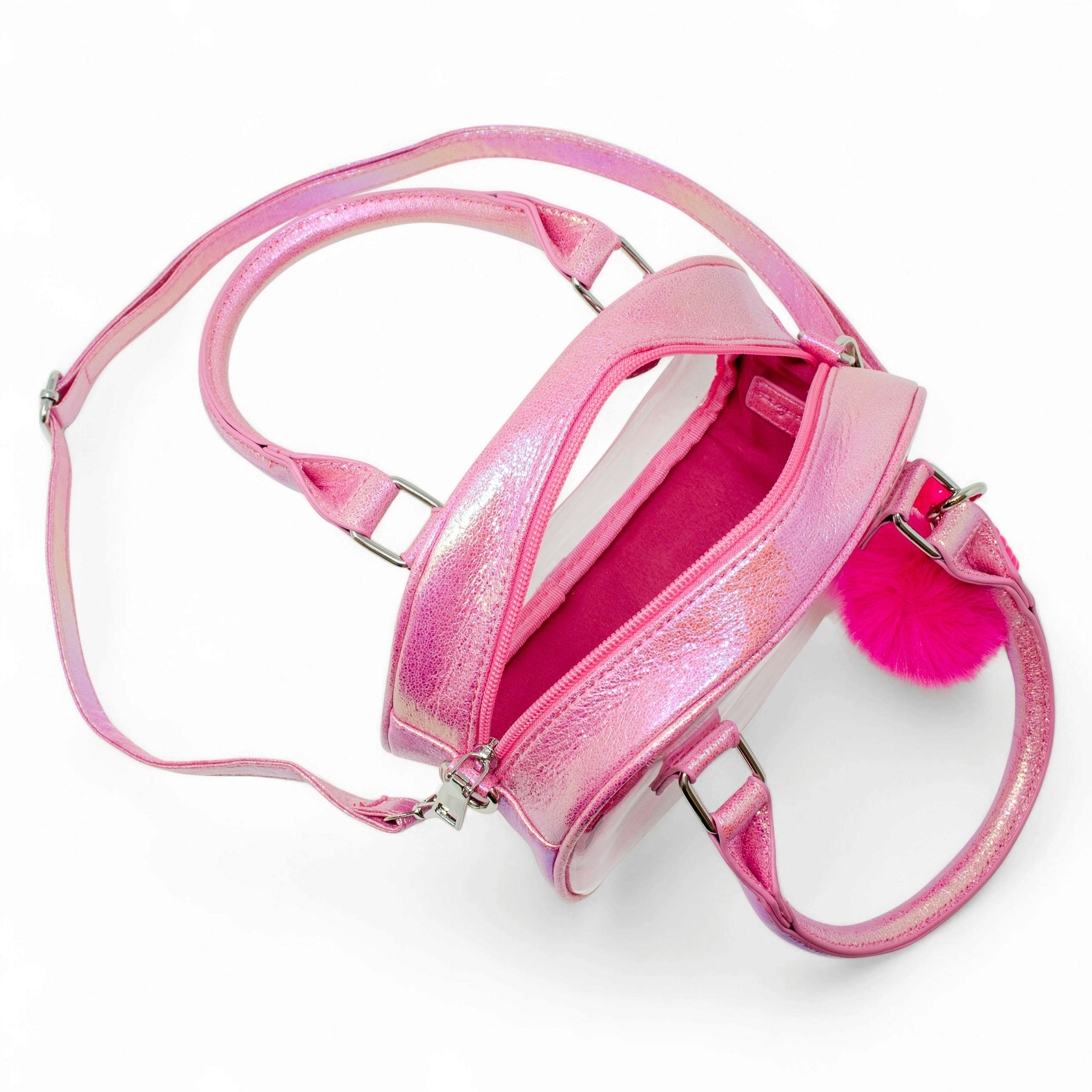 Girl's Game Day Glam Clear Crossbody Handbag
