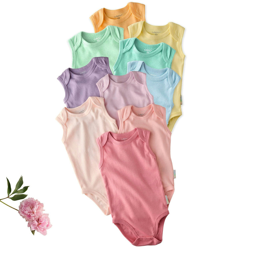 SAM 10-Pack Sleeveless Bodysuits